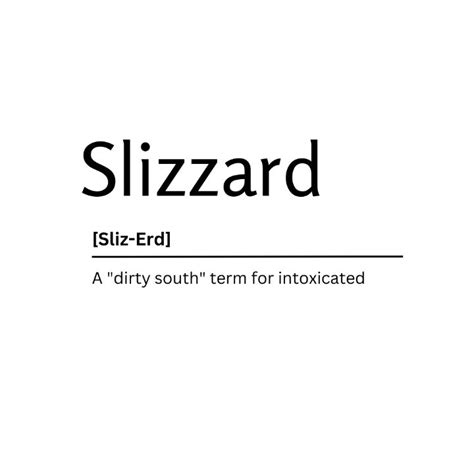 slizzard definition
